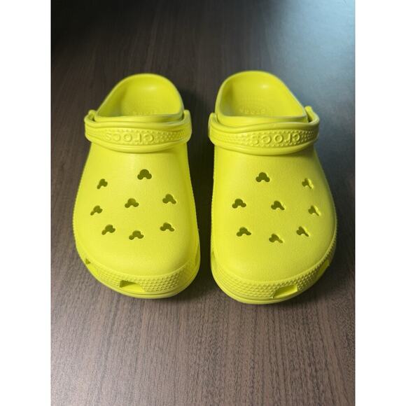 Crocs Disney Parks Exclusive Mickey Mouse Neon Women's Size 9 men, women 11 - Picture 7 of 7